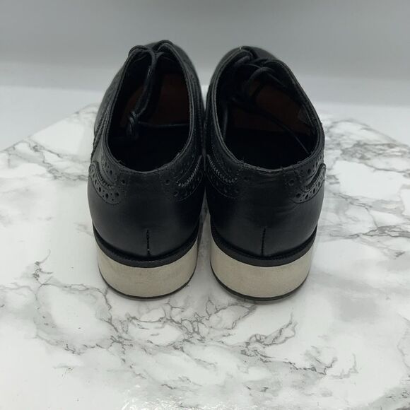 RAG & BONE Meli Wingtip Black Brogues-36.5/US 6.5 - Picture 3 of 9